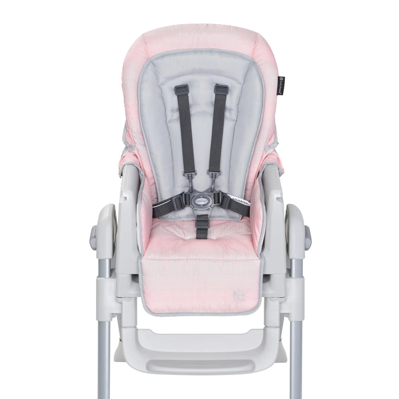 Baby Trend Everlast 7-in-1 High Chair comes with seat insert, premium padding, and 5 point safety harness