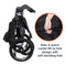 Baby Trend Expedition Race Tec Plus Jogger Stroller easy and quick center lift-to-fold design with self standing fold