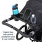 Baby Trend Expedition Race Tec Plus Jogger Stroller with parent tray and phone positioner and 2 cup holders