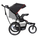 Load image into gallery viewer, Baby Trend XCEL-R8 PLUS Jogger with child reclining seat and canopy with visor to block sun for shades