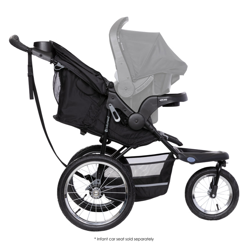 Combine with a Baby Trend infant car seat to create a travel system with the Baby Trend Expedition Jogger Stroller, car seat sold separately