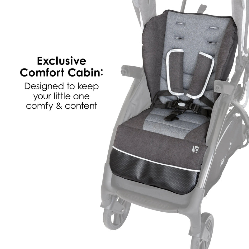 Baby Trend Sit N Stand 5-in-1 Shopper Travel System comfort cabin seating