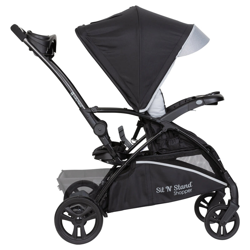 Baby Trend Sit N Stand 5-in-1 Shopper Travel System side view