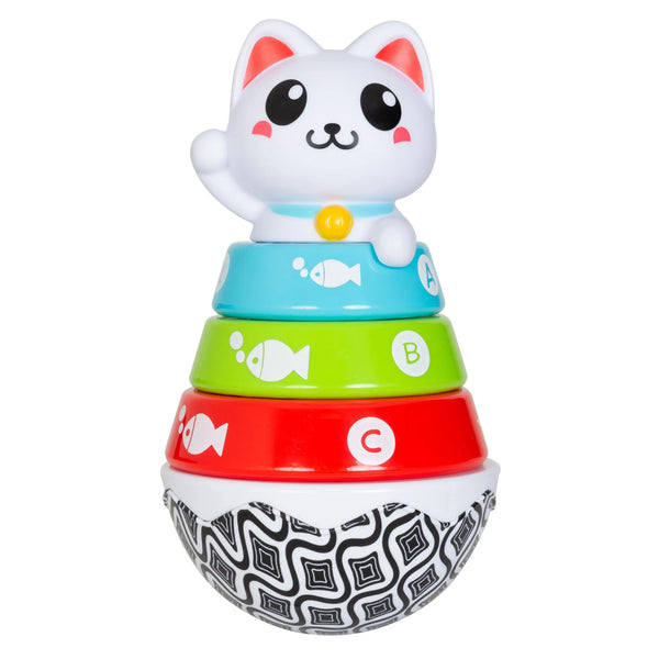 Smart Steps by Baby Trend Stack-a-Cat STEM toy for child learning