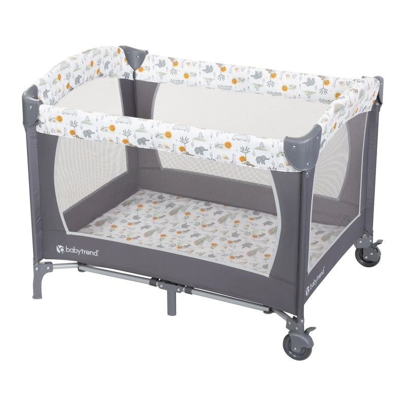 Playard mode of the Baby Trend Nursery Center Playard