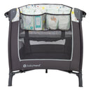 Load image into gallery viewer, Baby Trend Lil' Snooze Deluxe II Nursery Center Playard with side diaper storage