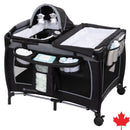 Load image into gallery viewer, Baby Trend Lil' Snooze Deluxe Plus Nursery Center Playard with napper and changing table