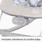 Includes vibrations to soothe baby of the Smart Steps My First Rocker 2 Bouncer