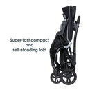 Load image into gallery viewer, Baby Trend Sit N Stand 5-in-1 Shopper Stroller super fast compact and self standing fold