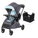 Load image into gallery viewer, Baby Trend Sit N’ Stand 5-in-1 Shopper Plus Stroller in blue