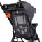 Baby Trend Sonar Seasons Stroller backrest cover can be stored in the back of the stroller