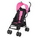 Load image into gallery viewer, Baby Trend Rocket PLUS Lightweight Stroller in black and pink color