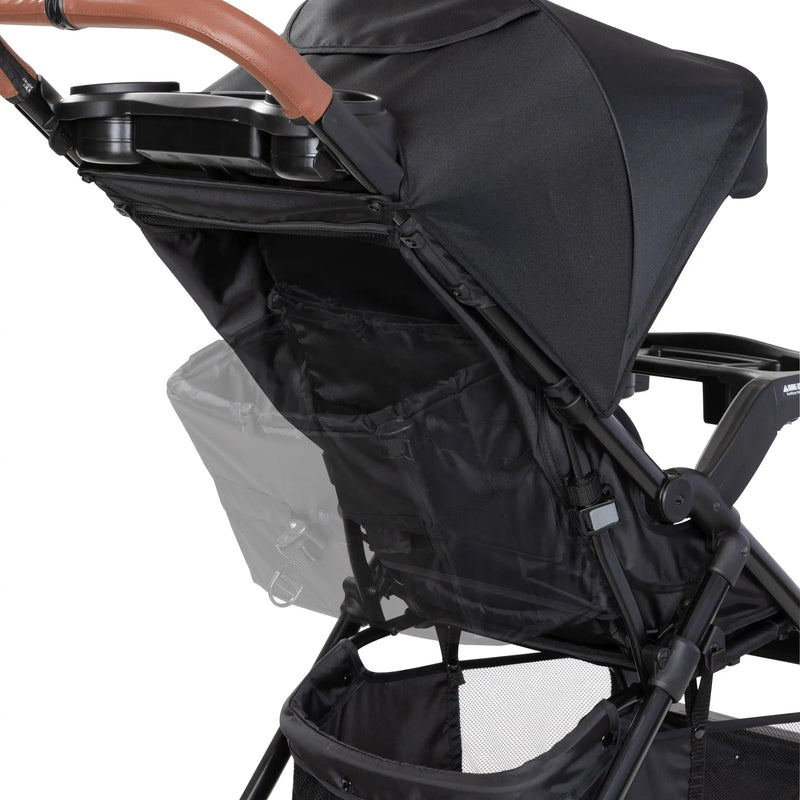 Baby Trend Passport Cargo Stroller Travel System rear storage pocket