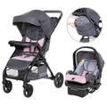 Baby Trend Passport Cargo Travel System with EZ-Lift 35 PLUS Infant Car Seat with extra storage pouch in the back of child seat