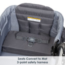 Load image into gallery viewer, Baby Trend Expedition 2-in-1 Stroller Wagon PLUS seats convert to mat 3-point safety harness