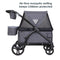 Baby Trend Expedition 2-in-1 Stroller Wagon PLUS with air flow mosquito netting keeps children protected