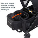 Load image into gallery viewer, Baby Trend Expedition 2-in-1 Stroller Wagon PLUS includes flip over basket that can be used at the front or back of wagon