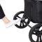 Baby Trend Tour 2-in-1 Stroller Wagon has brakes for rear wheels