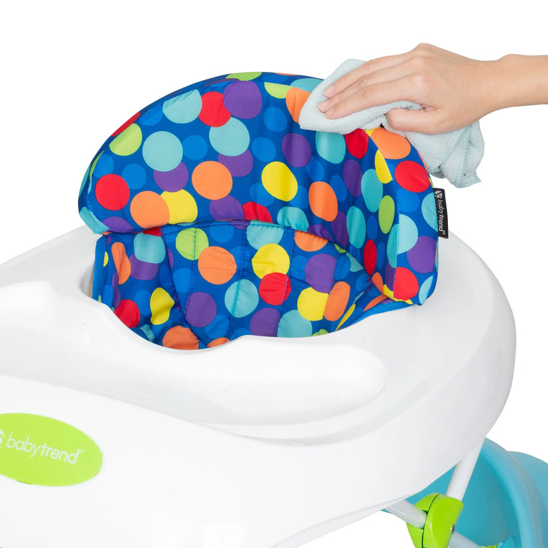 Baby Trend Orby Activity Walker easy clean seat pad