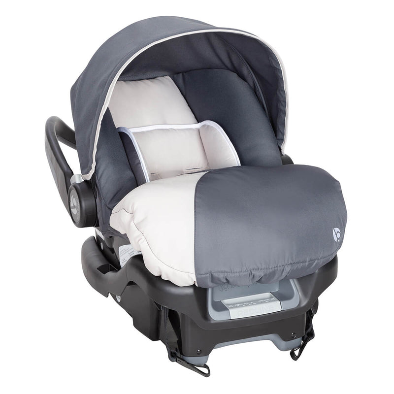 Baby Trend Ally™ 35 Infant Car Seat with Cozy Cover with handle down