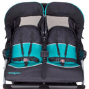 Load image into gallery viewer, Front view of the two Baby Trend Navigator Double Jogger Stroller seats