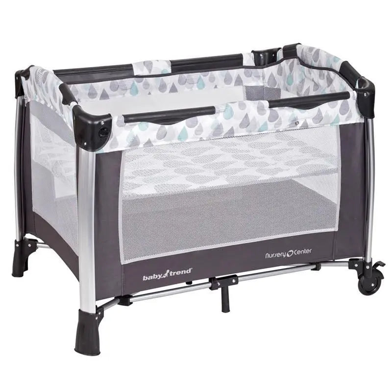 Baby Trend GoLite ELX Nursery Center Playard with full-size bassinet