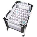 Load image into gallery viewer, Baby Trend GoLite ELX Nursery Center Playard with full-size bassinet