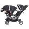 Baby Trend Sit N' Stand Double Stroller can be combined with an infant car seat to create a travel system