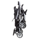Load image into gallery viewer, Baby Trend Sit N' Stand Double Stroller is folded