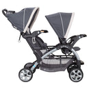 Load image into gallery viewer, Baby Trend Sit N' Stand Double Stroller side view of both front and rear seats